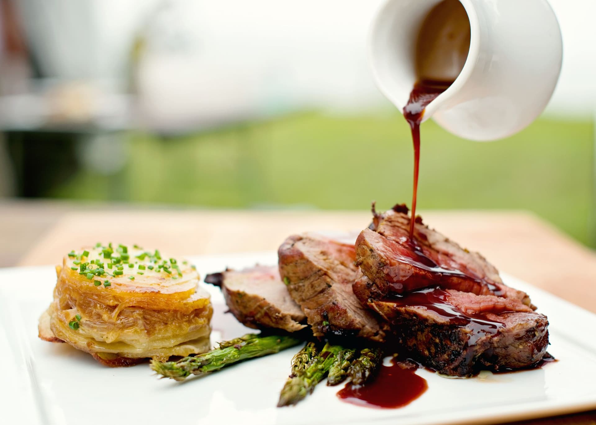 Steak and Gratin